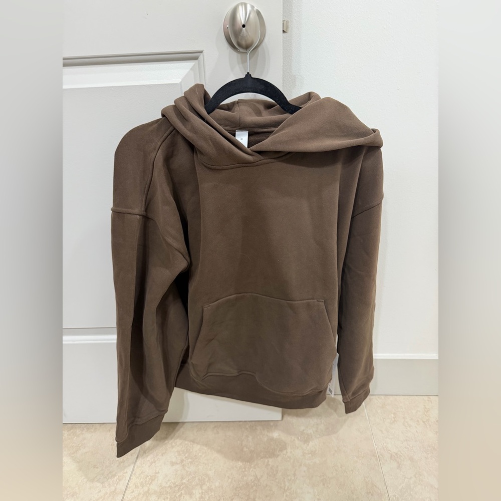 Lulu Lemon Medium Brown W Steady State Oversized Hoodie. 🥥⚡️